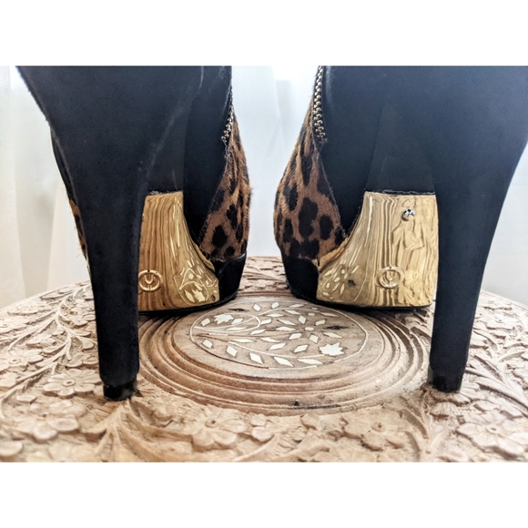 The Wishbone Collection Leopard booties size 8 - Picture 7 of 16